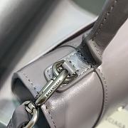 Balenciaga Hourglass Handle Bag Gray 92942 23cm - 6