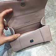 Balenciaga Hourglass Handle Bag Light Pink 92940 21cm - 4