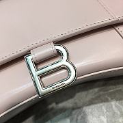 Balenciaga Hourglass Handle Bag Light Pink 92942 23cm - 6