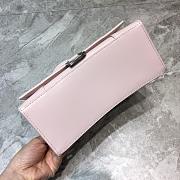 Balenciaga Hourglass Handle Bag Light Pink 92942 23cm - 5