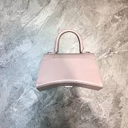 Balenciaga Hourglass Handle Bag Light Pink 92942 23cm - 4
