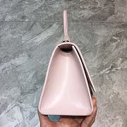 Balenciaga Hourglass Handle Bag Light Pink 92942 23cm - 3