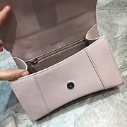 Balenciaga Hourglass Handle Bag Light Pink 92942 23cm - 2