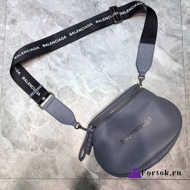Balenciaga Crossbody Bag Dark Gray 24cm - 1