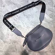 Balenciaga Crossbody Bag Dark Gray 24cm - 1