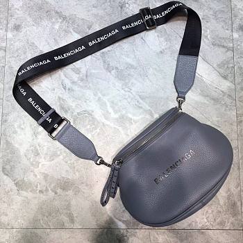 Balenciaga Crossbody Bag Dark Gray 24cm