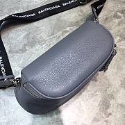 Balenciaga Crossbody Bag Dark Gray 24cm - 4