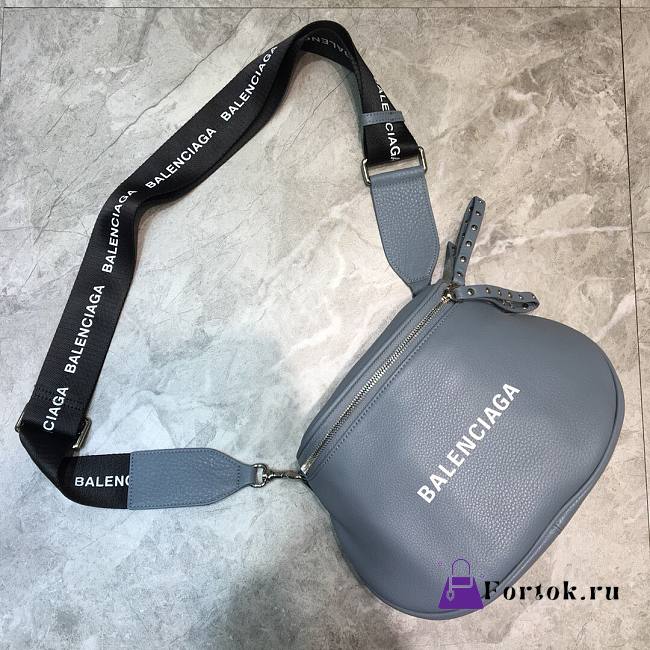 Balenciaga Crossbody Bag Light Gray 24cm - 1