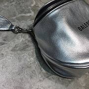 Balenciaga Crossbody Bag Dark Silver 24cm - 2