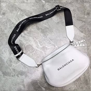 Balenciaga Crossbody Bag Dark White 24cm