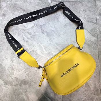 Balenciaga Crossbody Bag Dark Yellow 24cm