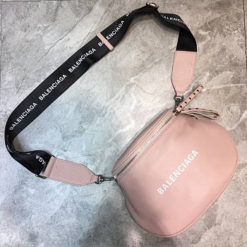 Balenciaga Crossbody Bag Dark Fairy Pink 24cm