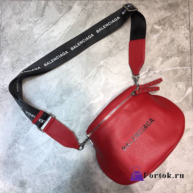 Balenciaga Crossbody Bag Red 24cm - 1