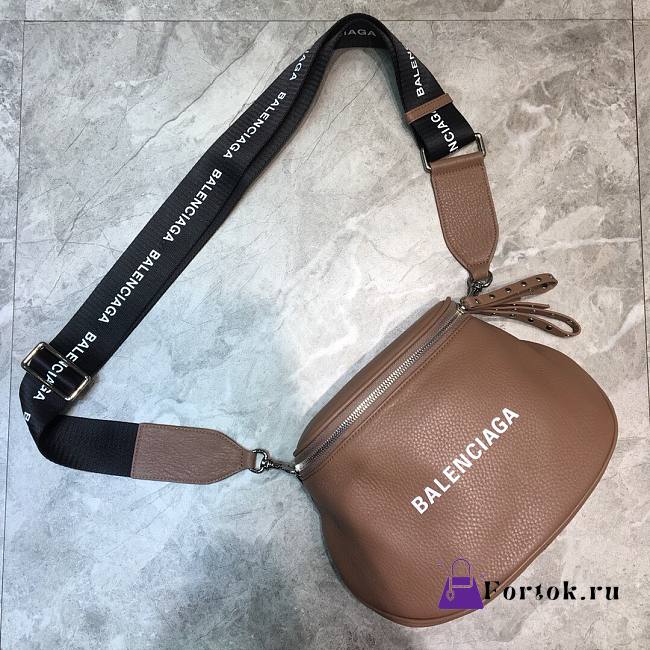 Balenciaga Crossbody Bag Dark Brown 24cm - 1