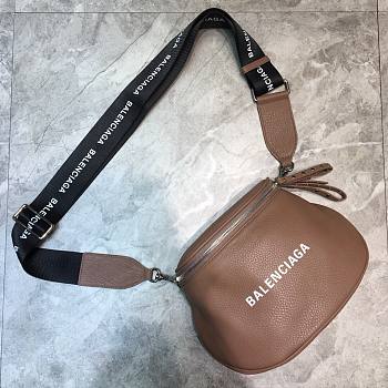 Balenciaga Crossbody Bag Dark Brown 24cm