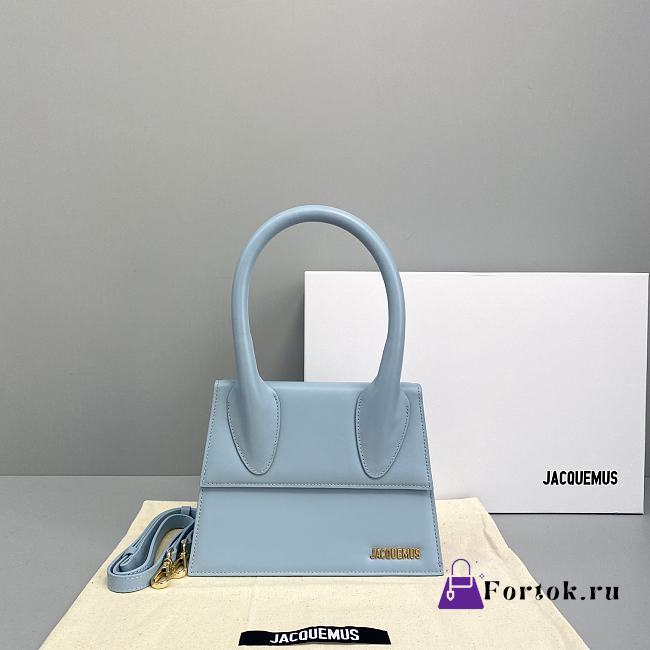 Jacquemus Medium Le Grand Chiquito Dusty Blue 24cm - 1