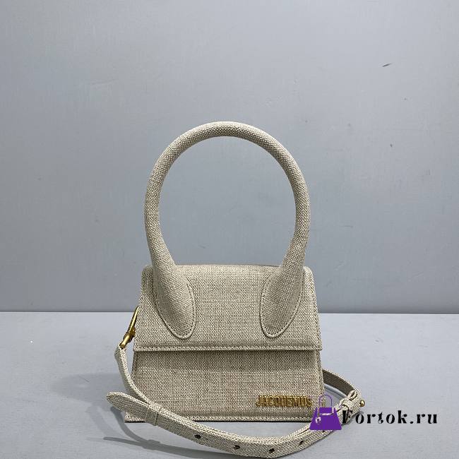 Jacquemus Medium Le Grand Chiquito Canvas 24cm - 1