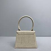 Jacquemus Medium Le Grand Chiquito Canvas 24cm - 4