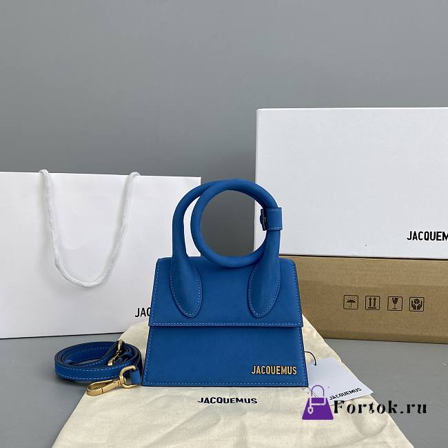 Jacquemus Small Le Grand Chiquito Blue 2023 18cm - 1