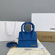 Jacquemus Small Le Grand Chiquito Blue 2023 18cm - 1