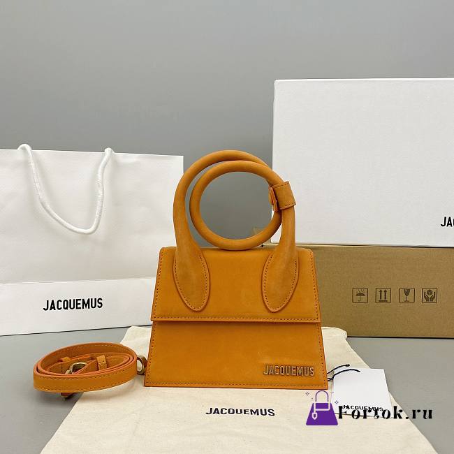 Jacquemus Small Le Grand Chiquito Orange 2023 18cm - 1