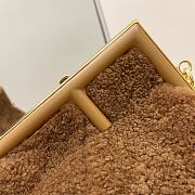 Fendi First Small Sheepskin Caramel 2217# 26cm - 4