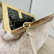 Fendi First Small Sheepskin Pink Nude 2217# 26cm - 2