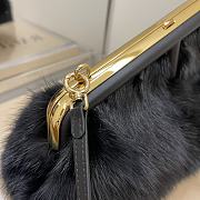 Fendi First Small Mink Hair Black 2217# 26cm - 6
