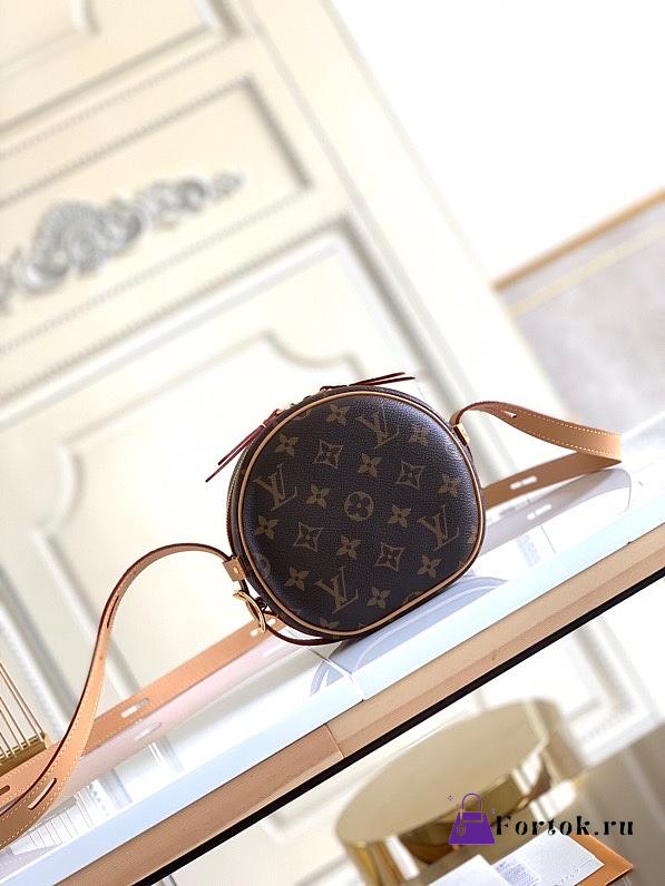Louis Vuitton Boite Chapeau Souple PM Monogram Brown M45149 17cm - 1