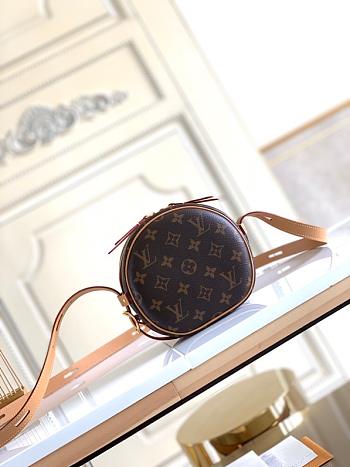 Louis Vuitton Boite Chapeau Souple PM Monogram Brown M45149 17cm