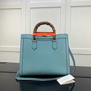 Gucci Diana Medium Tote Bag Blue 655658 35cm - 6