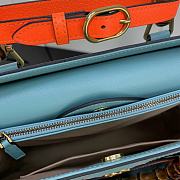 Gucci Diana Medium Tote Bag Blue 655658 35cm - 3
