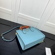 Gucci Diana Small Tote Bag Blue 660195 27cm - 2