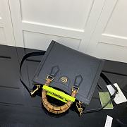 Gucci Diana Small Tote Bag Black 660195 27cm - 3