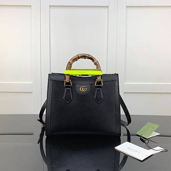 Gucci Diana Small Tote Bag Black 660195 27cm