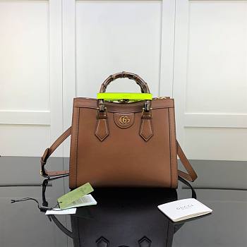 Gucci Diana Small Tote Bag Brown 660195 27cm