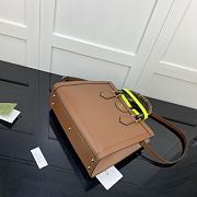 Gucci Diana Small Tote Bag Brown 660195 27cm - 3