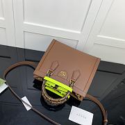 Gucci Diana Small Tote Bag Brown 660195 27cm - 4