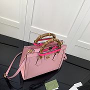 Gucci Diana Small Tote Bag Pink 660195 27cm - 3