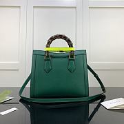 Gucci Diana Small Tote Bag Green 660195 27cm - 3