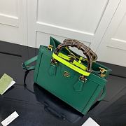 Gucci Diana Small Tote Bag Green 660195 27cm - 5