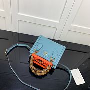 Gucci Diana Mini Tote Bag Blue 655661 20cm - 5