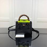 Gucci Diana Mini Tote Bag Black 655661 20cm - 1