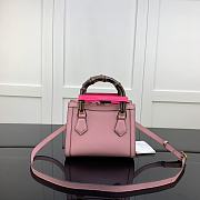 Gucci Diana Mini Tote Bag Pink 655661 20cm - 3