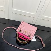 Gucci Diana Mini Tote Bag Pink 655661 20cm - 4