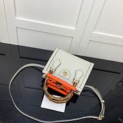 Gucci Diana Mini Tote Bag White 655661 20cm - 5
