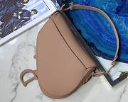 Dior Saddle Bag Original Leather Frosted Tan M9001 25.5cm - 5