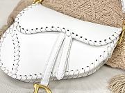 Dior Saddle Bag Original White M9001 25.5cm - 5