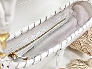 Dior Saddle Bag Original White M9001 25.5cm - 3