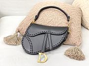 Dior Saddle Bag Original Black M9001 25.5cm - 1